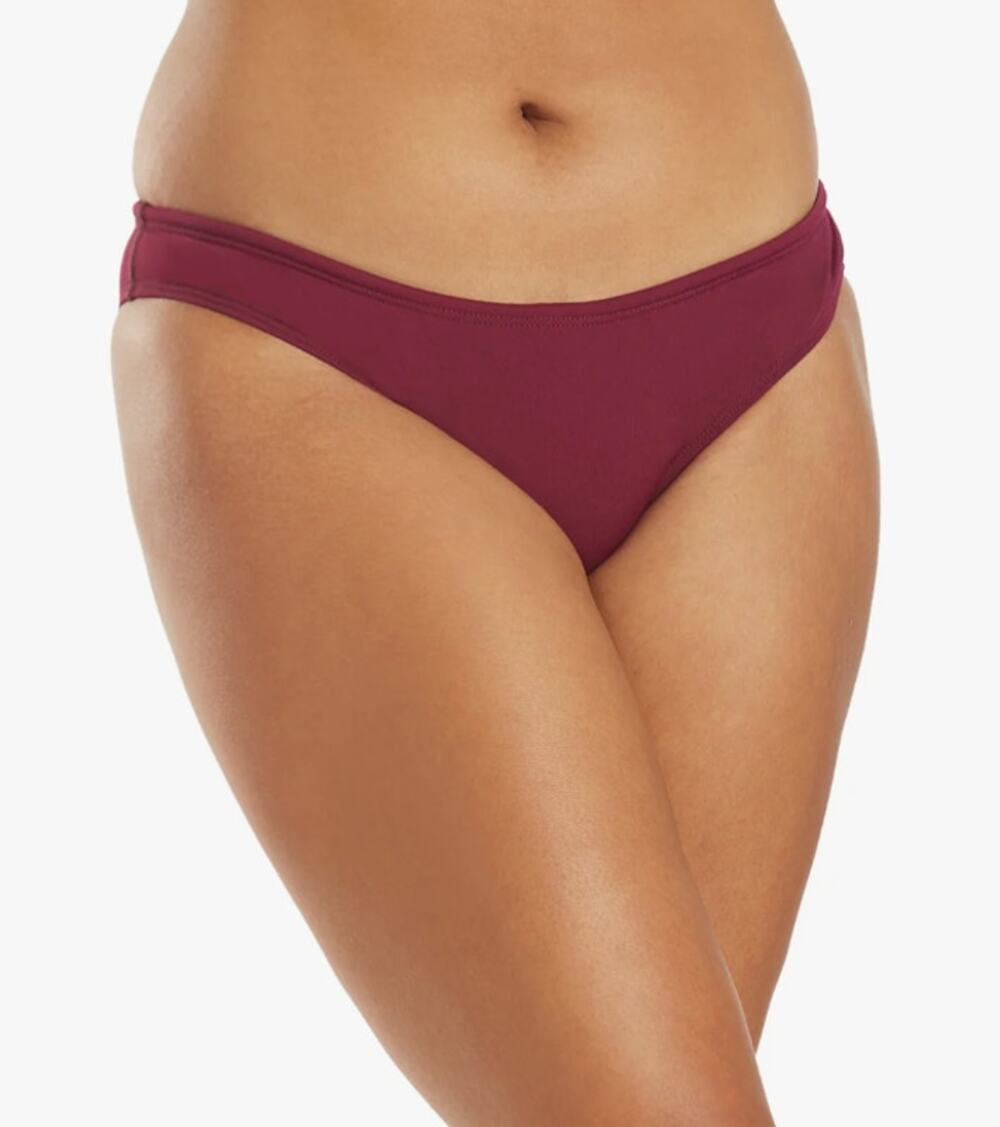 Andie Swim Bikini Bottom Hipster Red